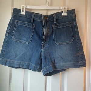 Jcrew High waisted shorts